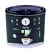COFFEE MACHINE BLACK ΟΒΑΛ ΜΕΤΑΛΛΙΚΟ ΚΟΥΤΙ