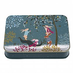 SARA MILLER X-MAS ΜΑΚΡΟΣΤΕΝΟ ΜΕΤΑΛΛΙΚΟ ΚΟΥΤΙ