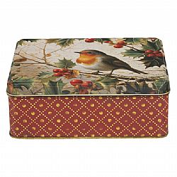 ROBIN X-MAS ΟΡΘΟΓΩΝΙΟ ΜΕΤΑΛΛΙΚΟ ΚΟΥΤΙ