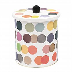 EMMA BRIDGEWATER COLOURS ΣΤΡΟΓΓΥΛΗ ΜΕΤΑΛΛΙΚΗ ΜΠΙΣΚΟΤΙΕΡΑ