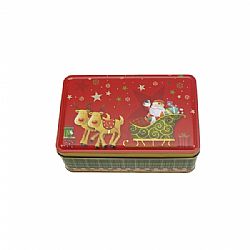 CHRISTMAS MAGIC ΟΡΘΟΓΩΝΙΟ ΜΕΤΑΛΛΙΚΟ ΚΟΥΤΙ