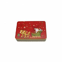 CHRISTMAS MAGIC ΟΡΘΟΓΩΝΙΟ ΜΕΤΑΛΛΙΚΟ ΚΟΥΤΙ