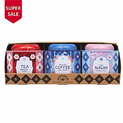 PINTER JOHNSON KITCHEN ΣΕΤ 3 ΠΟΛΥΓΩΝΙΚΩΝ ΜΕΤΑΛΛΙΚΩΝ ΚΟΥΤΙΩΝ