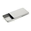 SILVER ΜΕΤΑΛΛΙΚΟ ΚΟΥΤΙ 10Χ6.5Χ1.3 εκ.