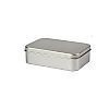 SILVER ΜΕΤΑΛΛΙΚΟ ΚΟΥΤΙ 10.7X7.3X2.8 εκ.