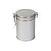 SILVER ΣΤΡΟΓΓΥΛΟ ΕΡΜΗΤΙΚΟ ΚΑΠΑΚΙ διαμ. 9.5 Χ 13 εκ.